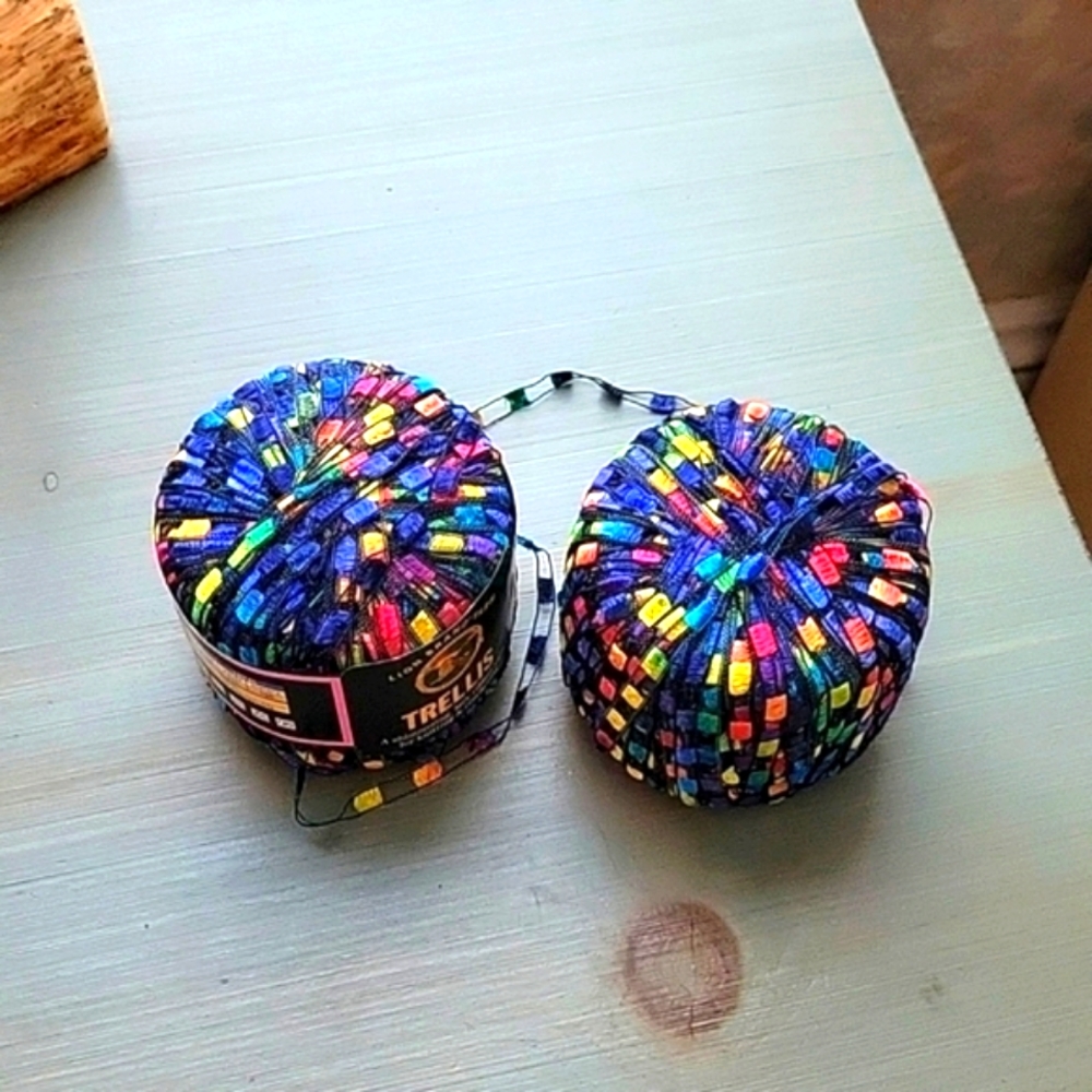 Lion Brand Yarn- 2 Balls Trellis